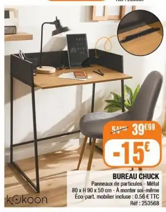 La Foir'Fouille Bureau chuck offre