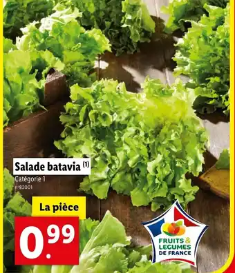 Lidl Salade batavia (¹) Catégorie 1 offre