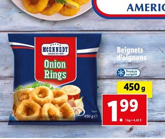 Lidl Beignets d'oignons offre