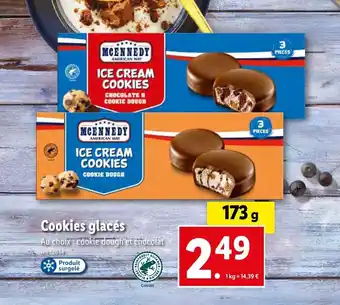 Lidl Cookies glacés offre