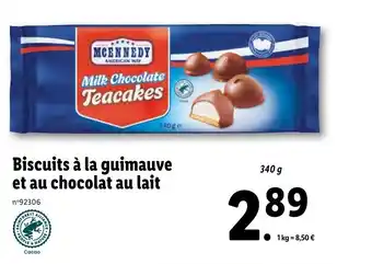 Lidl Biscuits à la guimauve et au chocolat au lait offre