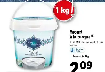 Lidl Yaourt à la turque (5) offre