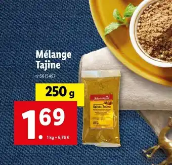Lidl Mélange Tajine offre