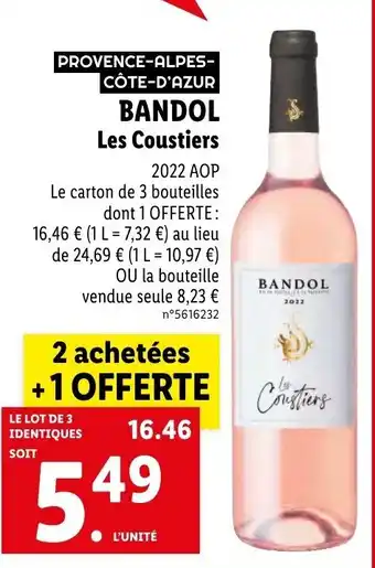 Lidl BANDOL Les Coustiers offre