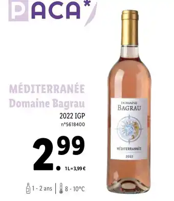 Lidl MÉDITERRANÉE Domaine Bagrau offre