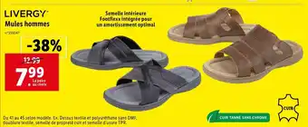 Lidl LIVERGY Mules hommes offre