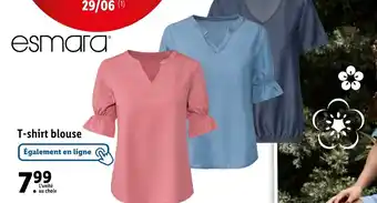 Lidl T-shirt blouse offre