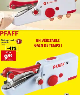 Lidl Machine à coudre manuelle offre