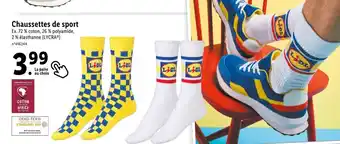 Lidl Chaussettes de sport offre