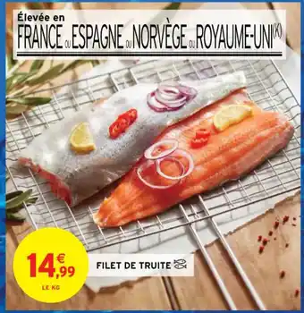 Intermarché FILET DE TRUITE offre