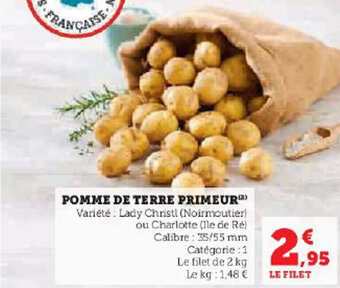 Hyper U POMME DE TERRE PRIMEUR offre