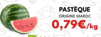 PASTÈQUE ORIGINE MAROC