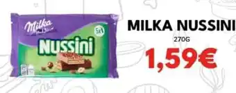 Hmarket MILKA NUSSINI offre