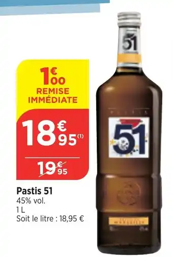 Bi1 Pastis 51 offre