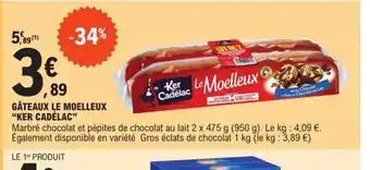 GÂTEAUX LE MOELLEUX "KER CADÉLAC"