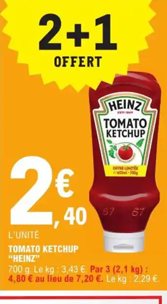 TOMATO KETCHUP "HEINZ"