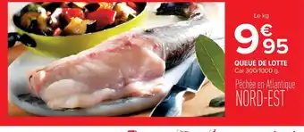Carrefour Market QUEUE DE LOTTE Cal 300/1000 g. offre