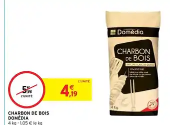 Intermarché Hyper CHARBON DE BOIS DOMÉDIA offre