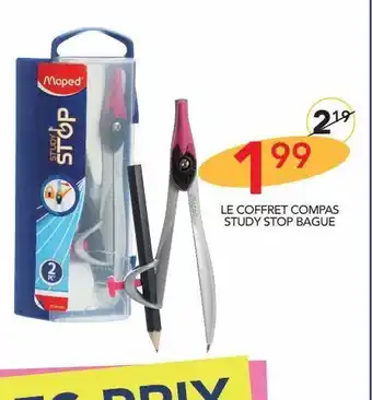 Stokomani Le coffret compas study stop bague offre