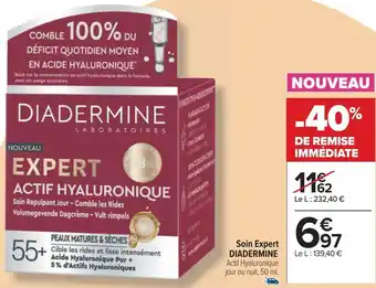Carrefour Diadermine soin expert offre