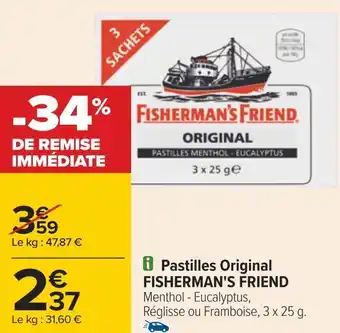 Fisherman's friend pastilles original