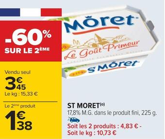 Carrefour St moret st moret offre