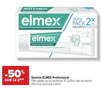 Carrefour Elmex gamme elmex professional offre