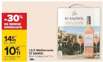 Carrefour St sagnol i.g.p. méditerranée offre
