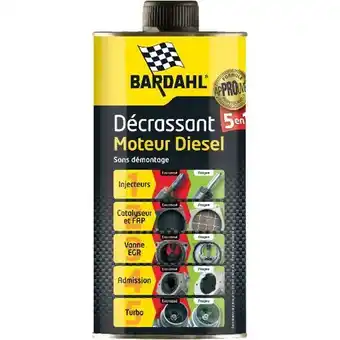 Feu Vert Bardahl décrassant moteur 5 en 1 diesel bardahl 1 l offre