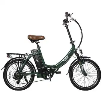 Feu Vert Velair vélo pliant électrique urban evolution velair vert offre