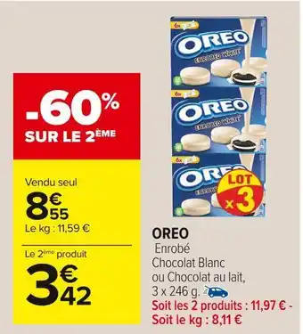 Carrefour Market Oreo oreo offre