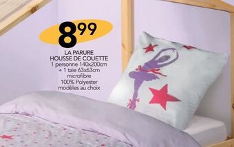 Stokomani La parure housse de couette offre