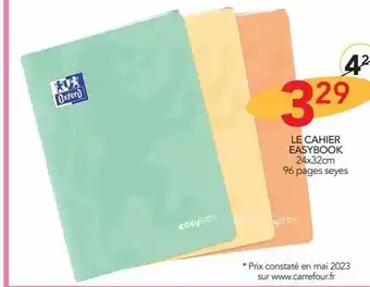 Stokomani Le cahier easybook offre