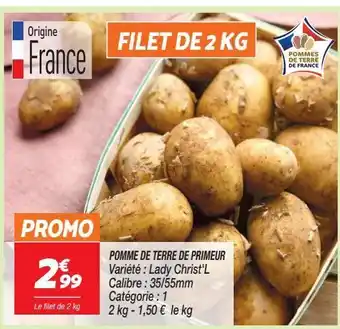 Netto Pommes de terre de primeur offre