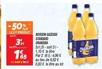 Netto Boisson gazeuse standard orangina offre