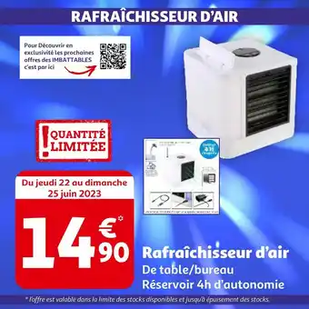 Auchan Rafraîchisseur d’air offre