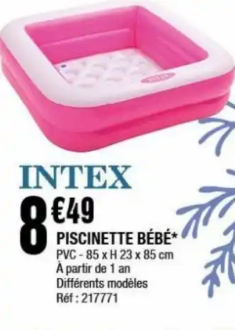 La Foir'Fouille Piscinette bébé offre