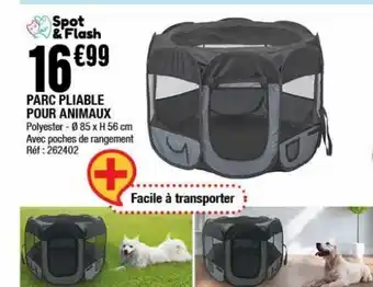 La Foir'Fouille Parc pliable pour animaux offre