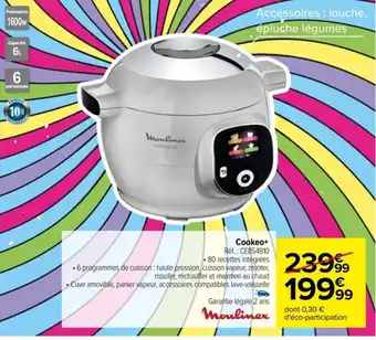 Carrefour Cookeo+ offre