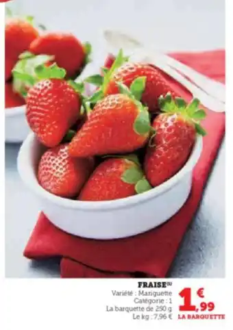Super U FRAISE offre
