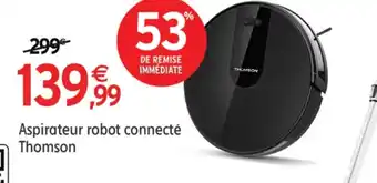Intermarché Hyper Aspirateur robot connecté Thomson offre