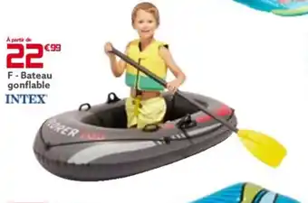 Gifi F - Bateau gonflable INTEX offre