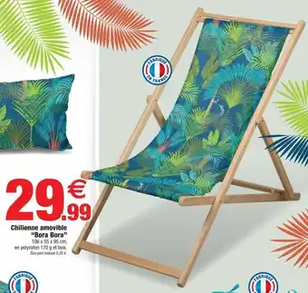 Chilienne amovible bora bora