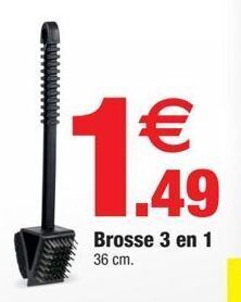 Bazarland Brosse 3 en 1 offre