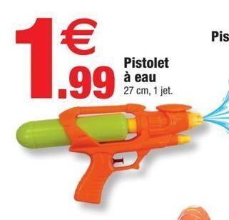 Bazarland Pistolet à eau offre