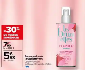 Carrefour Brume parfumée LES BRUMETTES Cerisier/Framboise offre