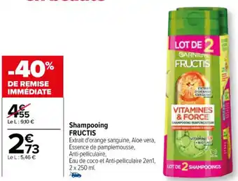 Carrefour Shampooing FRUCTIS offre
