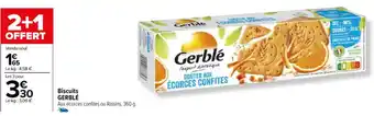Carrefour Biscuits GERBLÉ offre