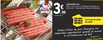 E.Leclerc Chipolatas X12 offre