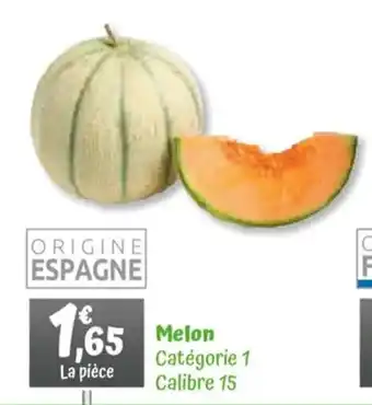 Melon Catégorie 1 Calibre 15